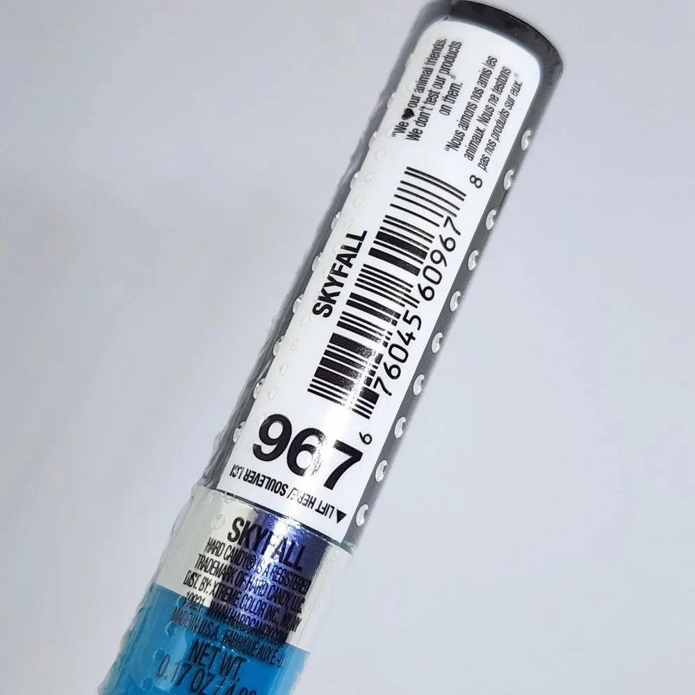 Hard Candy Fierce Effects Lip Gloss - SKYFALL #967 Blue Metallic
